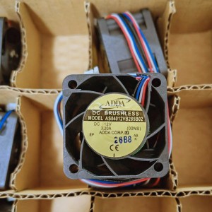ADDA AS04012VB285B02 12V 3.20A 4wires Cooling Fan