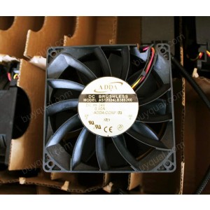 ADDA AS12024LB389200 24V 0.9A  3wires Cooling Fan