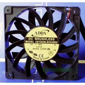 ADDA AS12048LB25AB00 48V 0.21A 4wires cooling fan