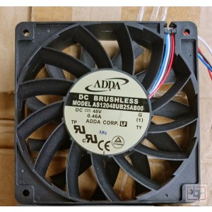ADDA AS12048UB25AB00 48V 0.46A 4wires Cooling Fan 