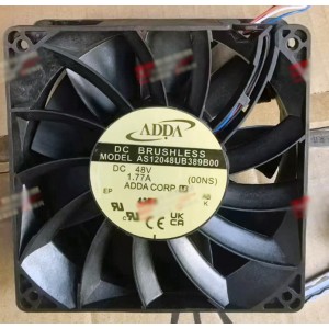 ADDA AS12048UB389B00 48V 1.77A 4wires Cooling Fan