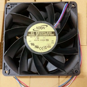 ADDA AS14024MB387BB0 24V 1A 4wires Cooling Fan