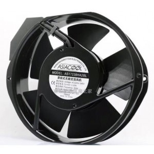 ASIACOOL AS17238HA2BL 220/240V 0.20A 2wires Cooling Fan