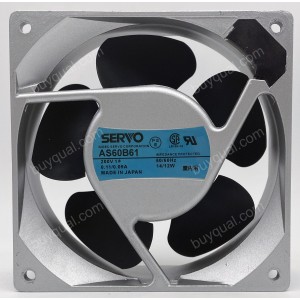 SERVO AS60B61 220V 0.11/0.09A 14/12W Cooling Fan