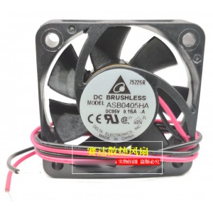 DELTA ASB0405HA 5V 0.16A 2wires Cooling Fan