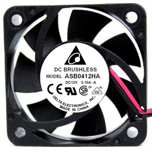 DELTA ASB0412HA 12V 0.1A 3wires Cooling Fan