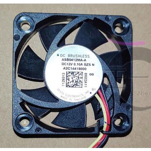 DELTA ASB0412MA-A 12V 0.10A 3wires Cooling Fan