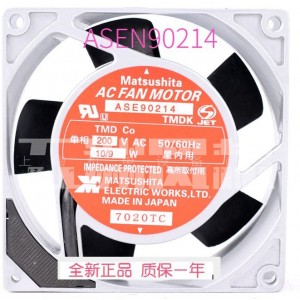 Panasonic ASEN90214 200V 13/10W 2wires Cooling Fan 
