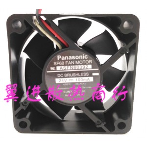 Panasonic ASFN60392 24V 100mA 3wires Cooling Fan