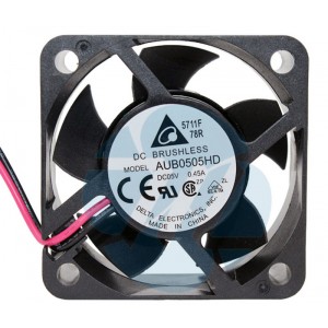DELTA AUB0505HD 12V 0.45A 2wires Cooling Fan 