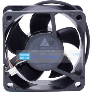 DELTA AUB0612H 12V 0.36A 3wires 4wires Cooling Fan - Picture need