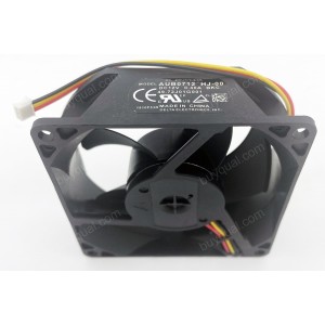 DELTA AUB0712HJ-00 12V 0.40A 3wires Cooling Fan