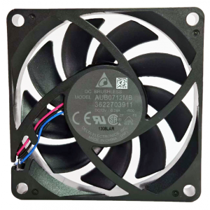 Delta AUB0712MB 12V 0.24A 3wires Cooling Fan