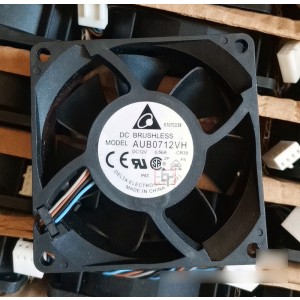DELTA AUB0712VH 12V 0.56A 4wires Cooling Fan