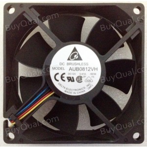 DELTA AUB0812VH 12V 0.41A 4wires Cooling Fan - Picture need