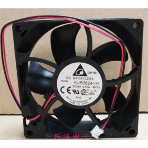 DELTA AUB0824HH 24V 0.15A 2wires Cooling Fan