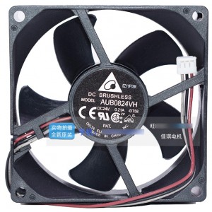 DELTA AUB0824VH 24V 0.21A 2wires 3wires Cooling Fan