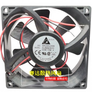 DELTA AUB0924VH 24V 0.40A 2wires Cooling Fan