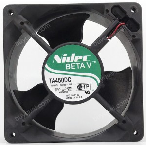Nidec TA450DC B32861-10A 48V 0.14A 2wires Cooling Fan