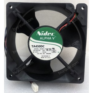 Nidec B32861-57 48V 0.14A 3wires cooling fan