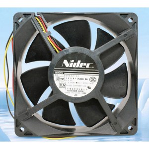 Nidec B34622-33 48V 0.14A 2wires 3wires cooling fan