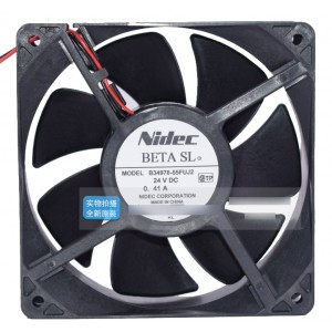 Nidec B34978-55 B34978-55FUJ2 24V 0.41A 2wires cooling fan