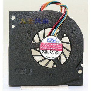 AVC BAAA0508R5H 5V 0.50A 4wires Cooling Fan