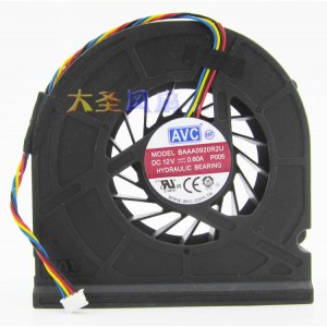 AVC BAAA0920R2U 12V 0.60A 4wires Cooling Fan