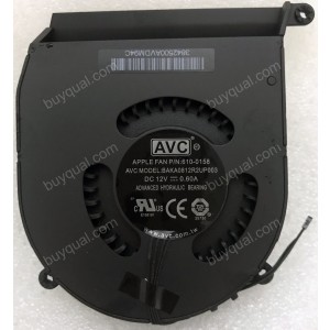 AVC BAKA0812R2UP003 12V 0.60A 4 wires Cooling Fan
