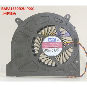 AVC BAPA1330R2U 12V 1.50A 4wires Cooling Fan