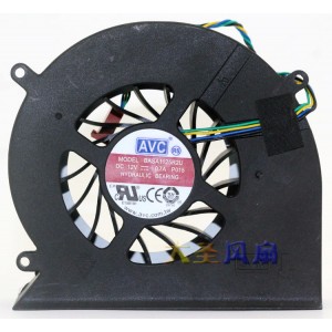 AVC BASA1125R2U 12V 0.7A 4wires Cooling Fan 