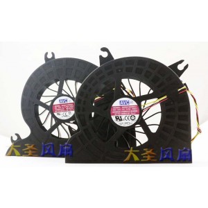 AVC BASA1625R2U 12V 0.7A 4wires cooling fan