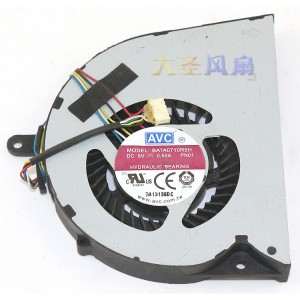AVC BATA0710R5H 5V 0.50A 5wires Cooling Fan