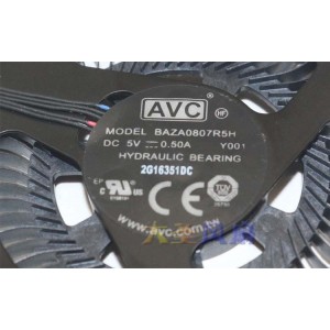 AVC BAZA0808R5H 5V 0.50A 5wires Cooling Fan