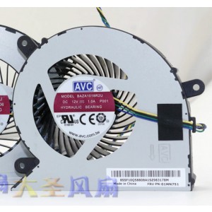 AVC BAZA1018R2U 12V 1.0A 4wires Cooling Fan