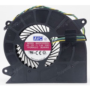 AVC BAZA1022R2U 12V 1.0A 4wires Cooling Fan