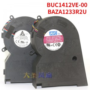 AVC BAZA1233R2U 12V 0.9A 4wires Cooling Fan
