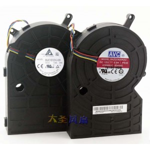 AVC BAZC0925R2U 12V 0.9A 4wires Cooling Fan