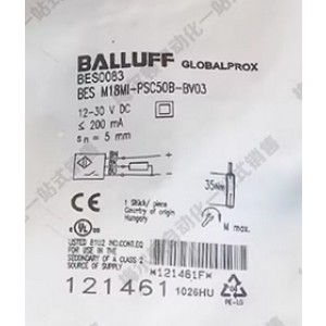 BALLUFF BES0083 BES M18MI-PSC50B-BV03 Inductive Proximity Switch - Original New
