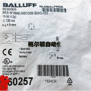 BALLUFF BES00ER BES M18ME-NSC50B-S04G-003 Inductive Proximity Switch - Original New