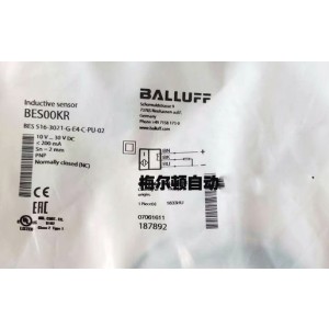 BALLUFF BES00KR BES 516-3021-G-E4-C-PU-02 Inductive Proximity Switch - Original New