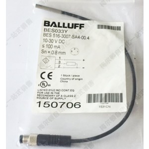 BALLUFF BES033Y BES 516-3007-SA4-00,4 Inductive Proximity Switch - Original New