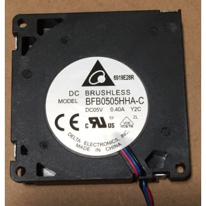 Delta BFB0505HHA-C 5V 0.4A 3wires Cooling Fan