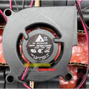 Delta BFB0512HHD 12V 0.22A 2wires Cooling Fan 