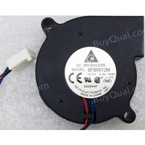 DELTA BFB0512M 12V 0.15A 1.2W Cooling Fan