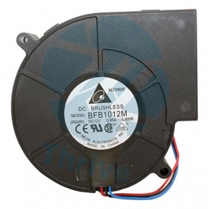 Delta BFB1012M 12V 0.85A 3wires Cooling Fan
