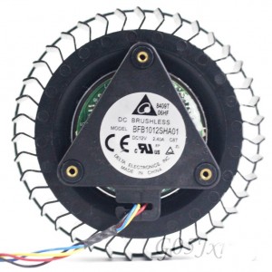 DELTA BFB1012SHA01 12V 2.40A 4wires Cooling Fan