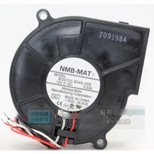 NMB BG0702-B045-00S 12V 0.33A 3wires Cooling Fan