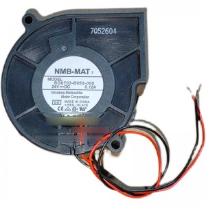 NMB BG0703-B053-000 24V 0.12A 2wires Cooling Fan