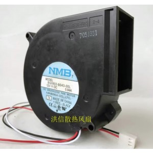 NMB BG0903-B043-00L 12V 0.84A 3wires Cooling Fan